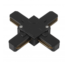 Коннектор х-образный ЭРА Trek TR7-C 2W X BK Б0032183