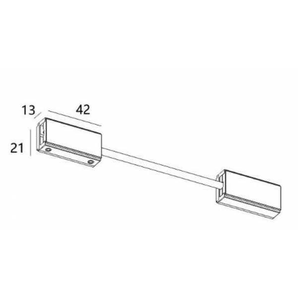 Коннектор гибкий Italline Fantom IT010-4012 black Коннектор гибкий Italline Fantom IT010-4012 black
