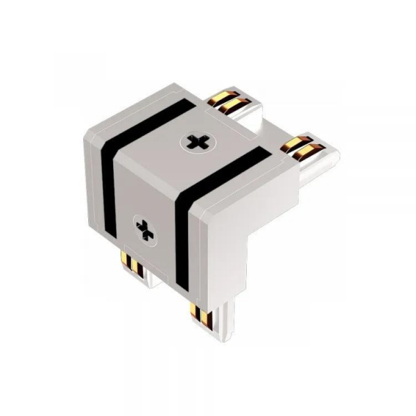 Коннектор питания L-образный внешний iLedex Technical Vision POWER CONNECT 4825-Г-TYPE-WH Коннектор питания L-образный внешний iLedex Technical Vision POWER CONNECT 4825-Г-TYPE-WH