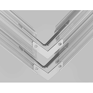 Комплект угловых вертикальных и горизонтальных соединителей Ambrella Light TRACK SYSTEM GL2015