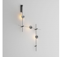 Основание настенное Wall для трековых светильников Maytoni Technical Flarity TFC-Flar-W01-B