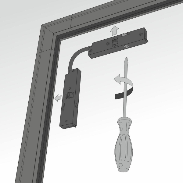 Коннектор гибкий Elektrostandard Mini Magnetic 85173/00 a065633 Коннектор гибкий Elektrostandard Mini Magnetic 85173/00 a065633