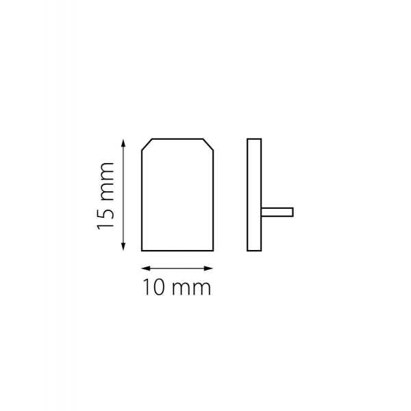 Заглушка Lightstar Linea (2шт) 506167 Заглушка Lightstar Linea (2шт) 506167
