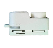 Адаптер для однофазного шинопровода Volpe UBX-Q122 G61 WHITE 1 POLYBAG UL-00006061