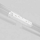 Прямой коннектор белый Elektrostandard 95135/00_система Слим a072618