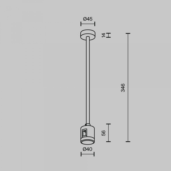 Крепление потолочное Maytoni Technical Accessories for tracks Flarity TRA158C-IPC1-BS Крепление потолочное Maytoni Technical Accessories for tracks Flarity TRA158C-IPC1-BS