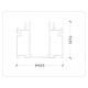Шинопровод для натяжного потолка Magnetic 220V Ambrella Light GL1023