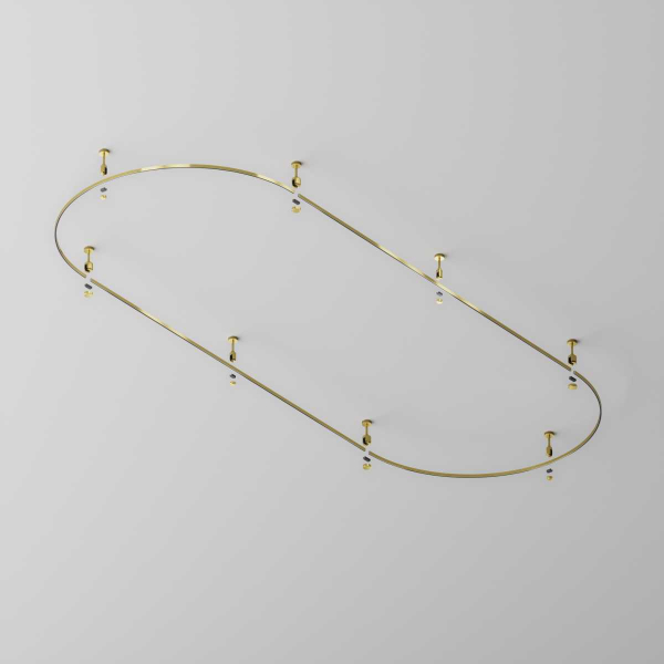 Шинопровод накладной/подвесной Maytoni Technical TRX154-2SR-D1200-BS