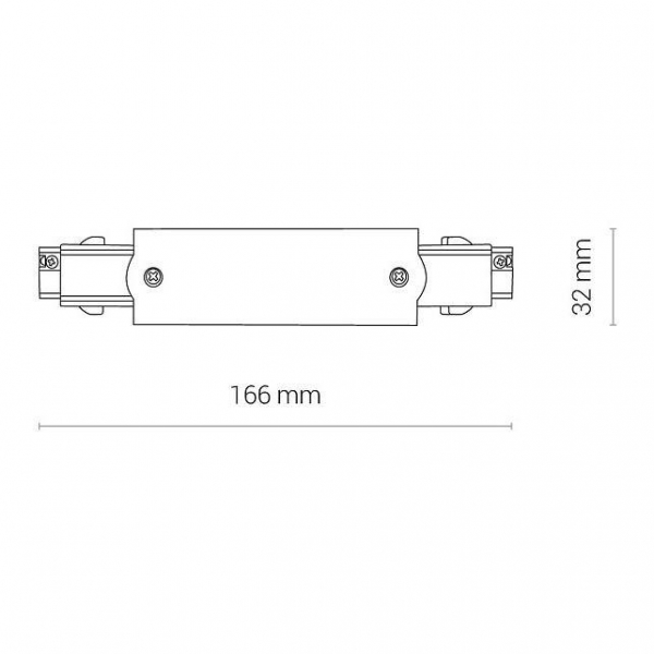 Коннектор прямой Nowodvorski Ctls Power 8708 Коннектор прямой Nowodvorski Ctls Power 8708