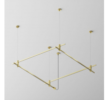 Основание на тросовых подвесах Hang для трековых светильников Maytoni Technical Flarity TFC-Flar-H08-BS