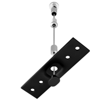 Подвес тросовый Hesby Lighting ElDeko для накладного шинопровода, серебристый HSBL_0058