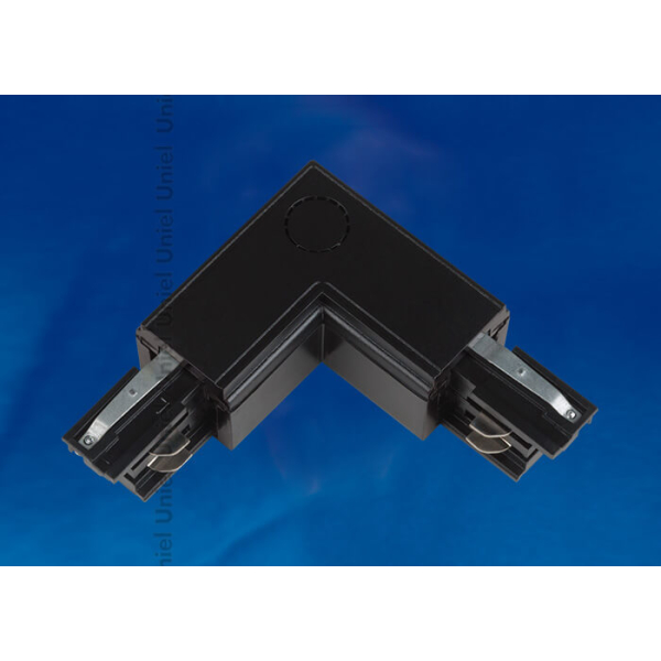 Соединитель для шинопроводов L-образный внутренний Uniel UBX-A22 Black 09766