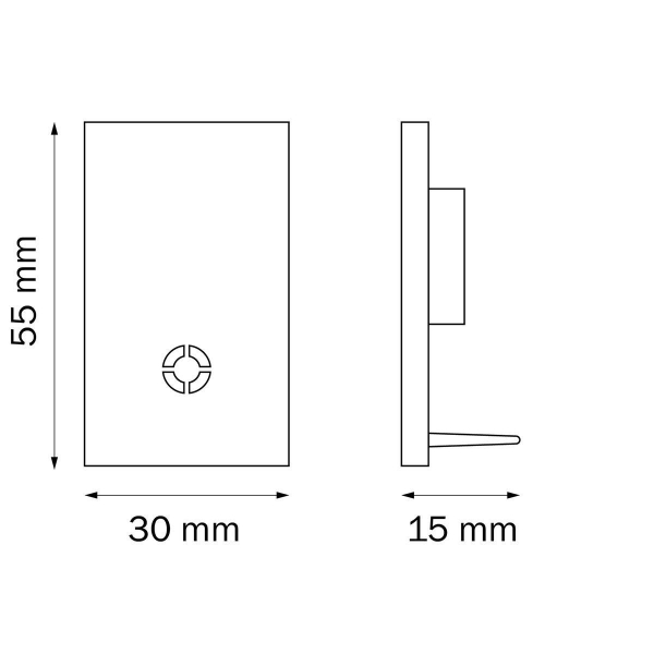 Заглушка Lightstar Barra 505167 Заглушка Lightstar Barra 505167