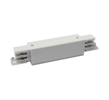 Соединитель для шинопроводов прямой внешний Uniel UBX-A12 White 09744