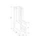 Коннектор L-образный внутренний Elektrostandard Mini Magnetic 85180/00 a065640