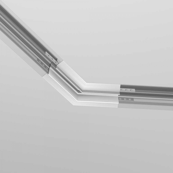Коннектор L-образный встраиваемый Maytoni Technical Exility TRA034CLO-42.12W Коннектор L-образный встраиваемый Maytoni Technical Exility TRA034CLO-42.12W