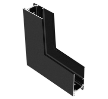Коннектор внутренний угловой Hesby Lighting ElDeko для накладного шинопровода, чёрный HSBL_0054