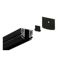 Комплект торцевых заглушек для трековой системы Luminotti L.297.1.BK