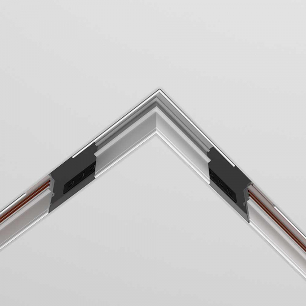 Коннектор L-образный встраиваемый Maytoni Technical Exility TRA034CL-42.12W Коннектор L-образный встраиваемый Maytoni Technical Exility TRA034CL-42.12W