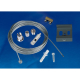Набор для подвесного монтажа трехфазных шинопроводов Uniel UFB-H45 Silver 1 Polybag UL-00006033