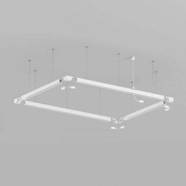 Подвод питания Denkirs Smart Base TR2124-WH Подвод питания Denkirs Smart Base TR2124-WH