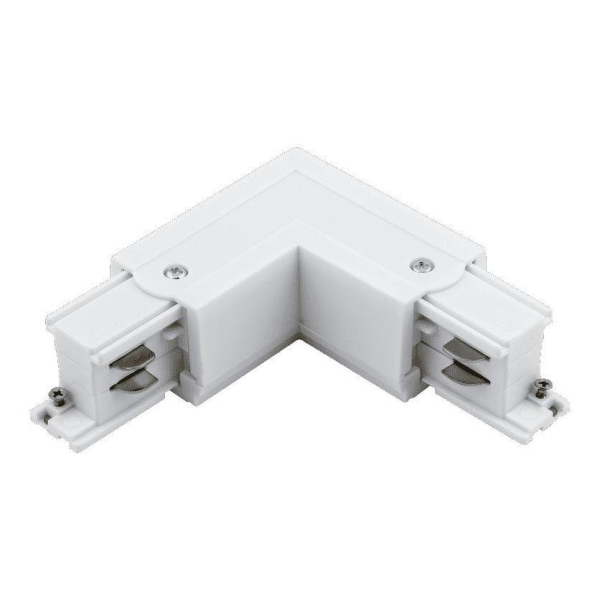 Коннектор L-образный трехфазный DesignLed CN-3F-L-L-WH 005443
