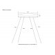 Подвесной комплект 4 троса Crystal Lux CLT KIT 526 BL V2