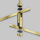 Крепление потолочное Maytoni Technical Accessories for tracks Flarity TRA158C-D1-BS