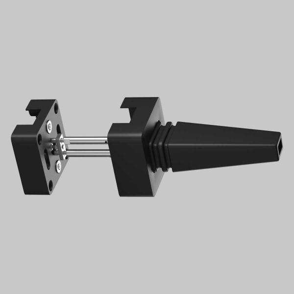 Настенный фиксатор для подвесного монтажа шинопровода Maytoni Technical TRA160BC-B Настенный фиксатор для подвесного монтажа шинопровода Maytoni Technical TRA160BC-B