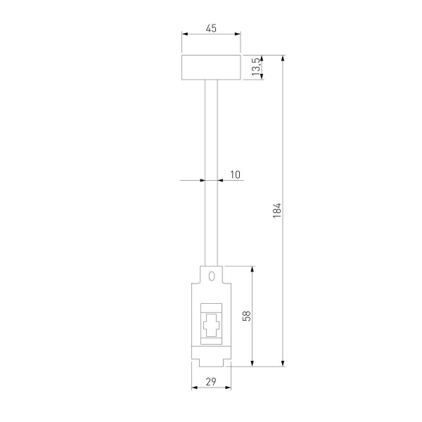 Декоративная стойка Elektrostandard Esthetic Magnetic 85143/00 a065435 Декоративная стойка Elektrostandard Esthetic Magnetic 85143/00 a065435