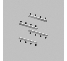 Соединитель прямой Denkirs SMART SLOTT TR2018-AL