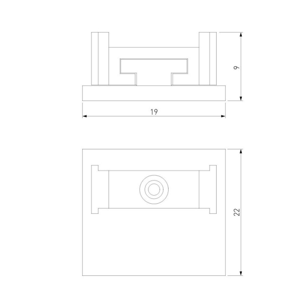 Заглушка Elektrostandard для накладного шинопровода Titan Line Magnetic 85230/00 (2 шт.) a069724 Заглушка Elektrostandard для накладного шинопровода Titan Line Magnetic 85230/00 (2 шт.) a069724
