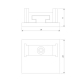 Заглушка Elektrostandard для накладного шинопровода Titan Line Magnetic 85230/00 (2 шт.) a069724