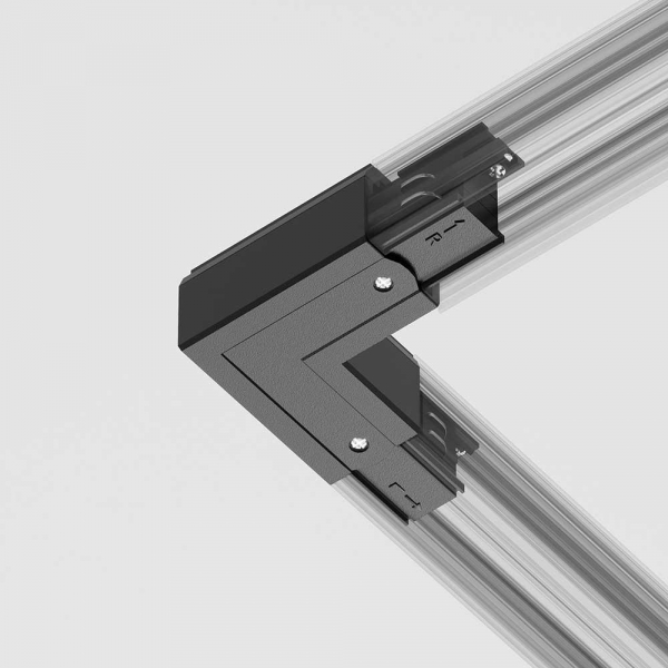 Коннектор L-образный Maytoni Technical Accessorises TRA005CL-31B-R Коннектор L-образный Maytoni Technical Accessorises TRA005CL-31B-R