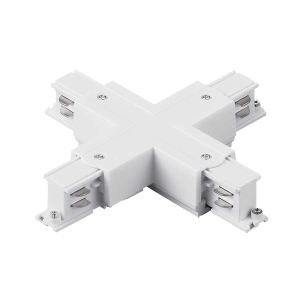 Соединение крестовое с подводом питания к треку 5040xx-(F)/(R) Quattro Lightstar 504146-FR