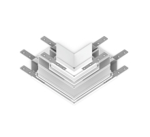 Коннектор L-образный встраиваемый Ambrella Light Track System Magnetic 220V GL1045
