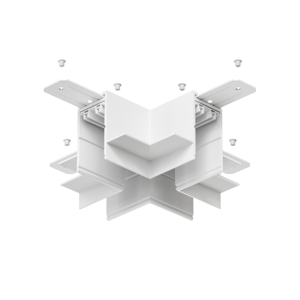 Коннектор X-образный Denkirs Smart TR2114-WH