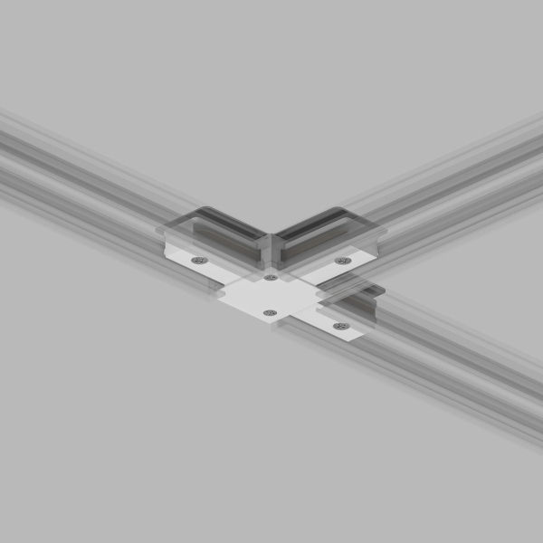 T-коннектор Denkirs TR1103-WH
