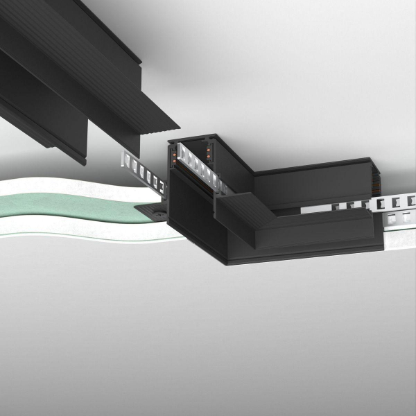 Коннектор L-образный Elektrostandard Slim Magnetic 85212/00 a067500 Коннектор L-образный Elektrostandard Slim Magnetic 85212/00 a067500