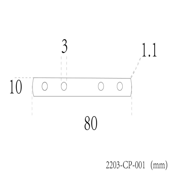 Коннектор Favourite Practica 2203-CP-001