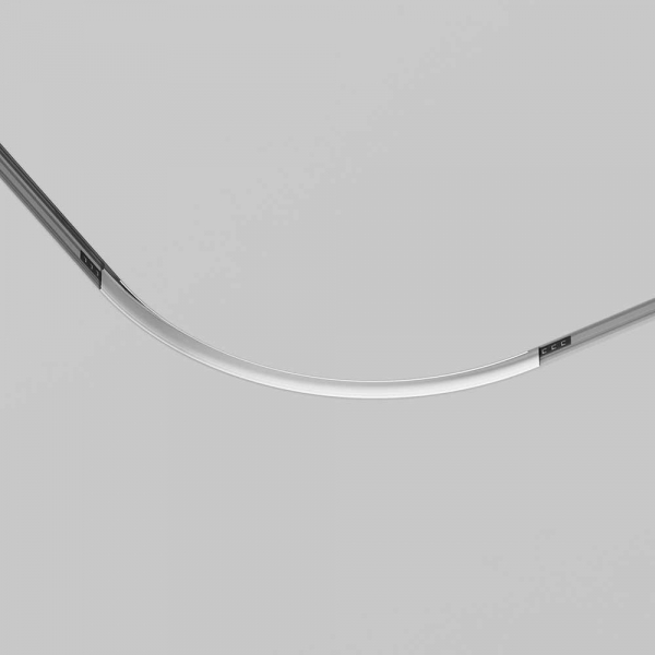 Угловой коннектор для магнитного однофазного трека Maytoni Technical Exility TRA044-angle-W Угловой коннектор для магнитного однофазного трека Maytoni Technical Exility TRA044-angle-W
