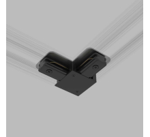 Коннектор угловой Elektrostandard TRC-1-1-L-BK a039597