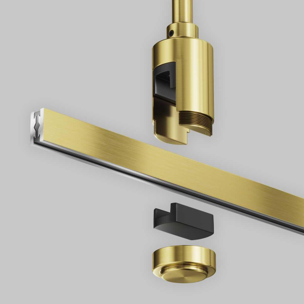 Крепление потолочное Maytoni Technical Accessories for tracks Flarity TRA158C-SL1-BS Крепление потолочное Maytoni Technical Accessories for tracks Flarity TRA158C-SL1-BS