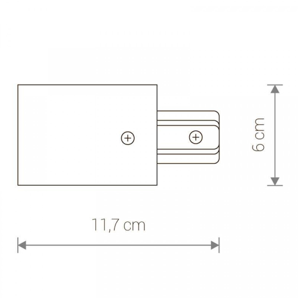 Питание Nowodvorski Profile Recessed 8972 Питание Nowodvorski Profile Recessed 8972