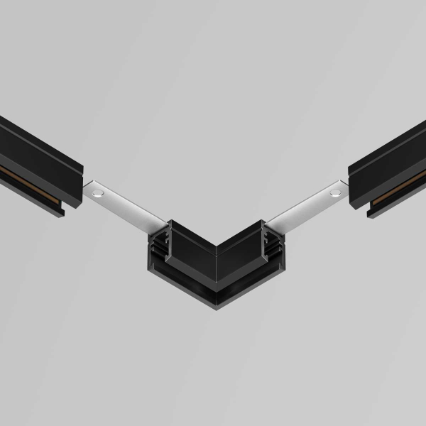 Коннектор угловой Maytoni Technical Accessories for tracks Levity TRA184CL-11B