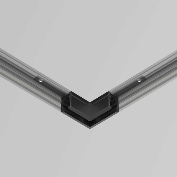 Коннектор угловой Maytoni Technical Accessories for tracks Levity TRA184CL-11B Коннектор угловой Maytoni Technical Accessories for tracks Levity TRA184CL-11B
