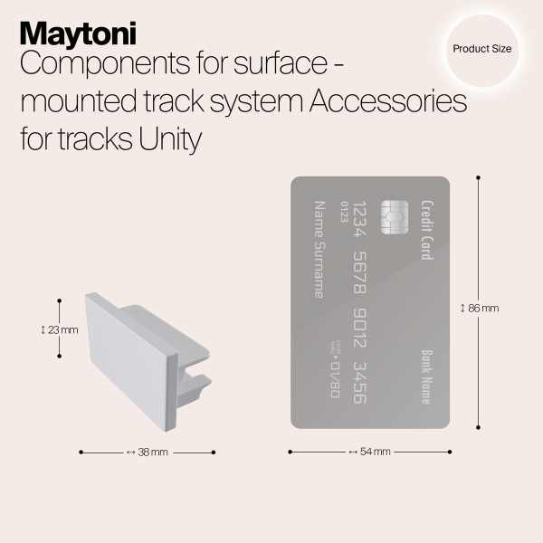 Заглушка Maytoni Track TRA001EC-11W