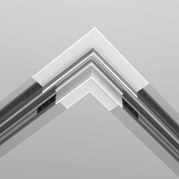 Коннектор L-образный встраиваемый Maytoni Technical Exility TRA034CL-42.12W Коннектор L-образный встраиваемый Maytoni Technical Exility TRA034CL-42.12W
