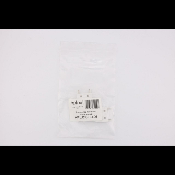 Коннектор питания полукруглый Aployt Magnetic track 48 APL.0181.10.01