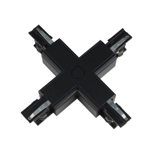 Соединитель для шинопроводов Х-образный Uniel UBX-A41 Black 09748 Соединитель для шинопроводов Х-образный Uniel UBX-A41 Black 09748
